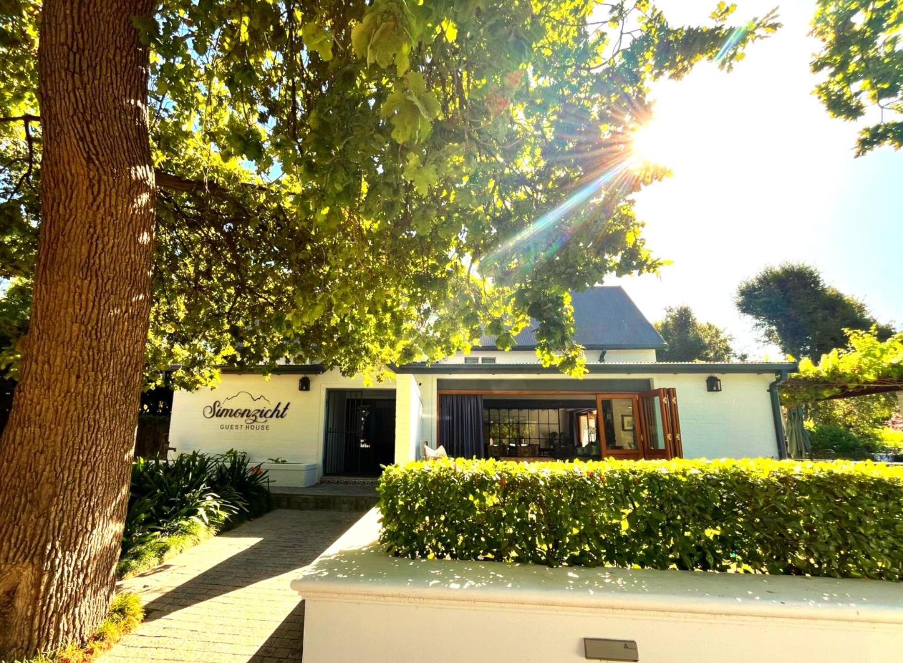 Simonzicht Guest House Stellenbosch Exteriör bild